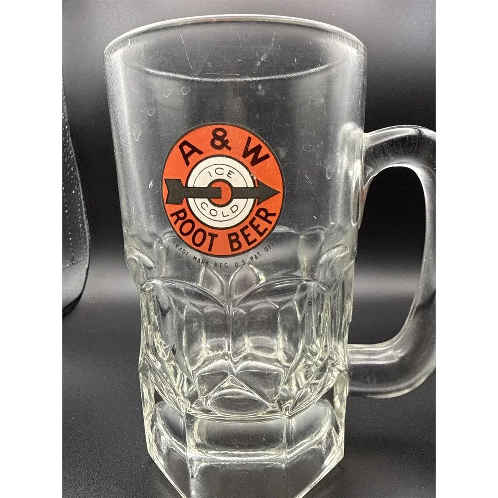 Vintage A&W Ice Cold Root Beer 5-3/4